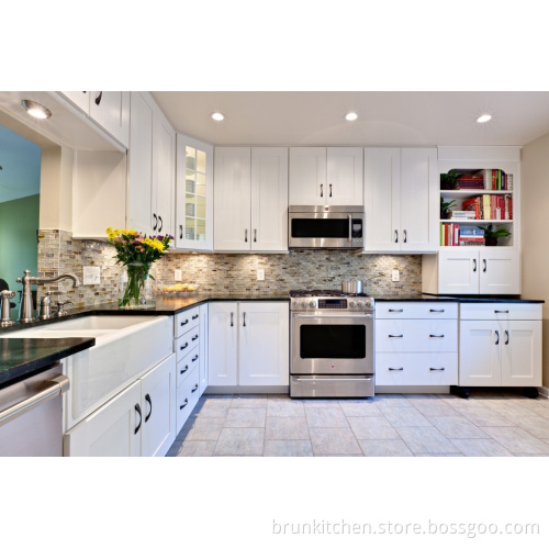 Hot Sell All White Lacquer Door Kitchen Cabinet